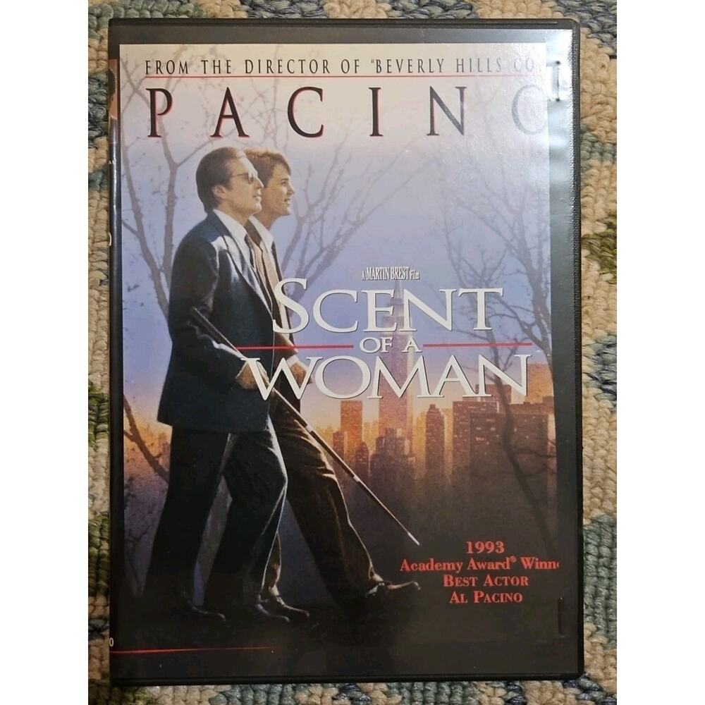 Scent of a Woman (DVD, 1992) Slim case cropped artwork tested